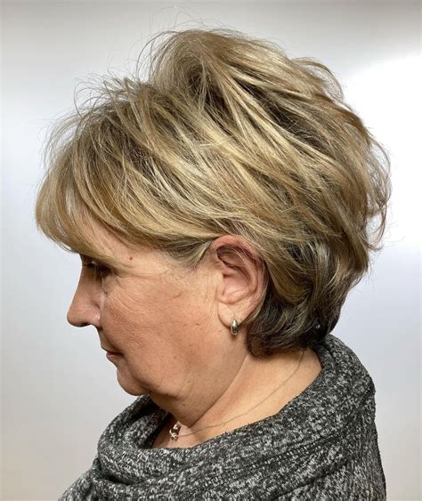 Wash and wear haircuts for over 60 with thin hair - If you have thin hair, finding the right hairstyle can be a challenge. But fear not. With the help of some trendy haircuts and styles, you can embrace your thin hair and create a fashionable and voluminous look.